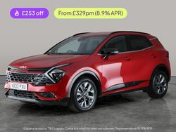 Red Used 2022 Kia Sportage GT-Line SUV | £22,232 (Good price)