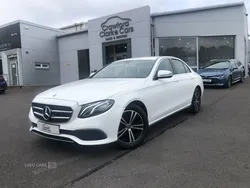 White Used 2020 Mercedes E220 SE Sedan | £20,995 (Good price)