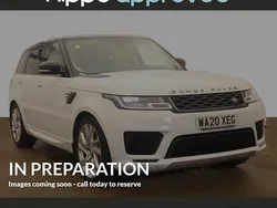 White Used 2020 Land Rover Range Rover Sport HSE Dynamic SUV | £30,755 (Super price)