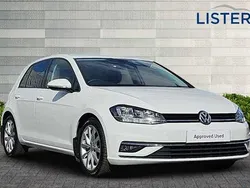 White Used 2018 VW Golf VII GT Hatchback | £16,490 (Fair price)
