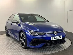 Blue Used 2021 VW Golf VIII R Hatchback | £30,500 (Expensive)