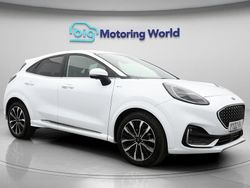 White Used 2022 Ford Puma Gen-E ST-Line SUV | £17,450 (Fair price)