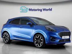 Blue Used 2021 Ford Puma ST-Line X Hatchback | £14,600 (Fair price)