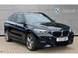 Black Used 2022 BMW X1 M Sport SUV | £24,050 (Fair price)