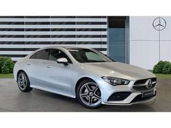 Silver Used 2021 Mercedes CLA220 AMG Line Premium Sedan | £21,000 (Good price)
