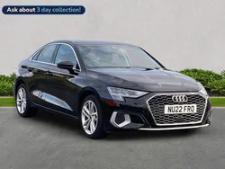 Black Used 2022 Audi A3 Sport Sedan | £16,290 (Good price)