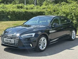 Black Used 2018 Audi A5 Sportback Sport Hatchback | £13,500 (Fair price)