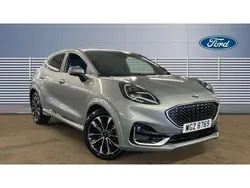 Silver Used 2022 Ford Puma ST-Line SUV | £18,437 (Fair price)