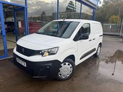 White Used 2021 Peugeot Partner Premium Van | £7,995 (Fair price)