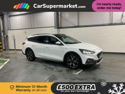White Used 2020 Ford Focus Active X Estate | £12,497 (Good price)