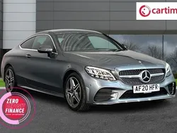 Grey Used 2020 Mercedes C300 AMG line Coupe | £19,990 (Good price)