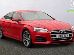 Red Used 2018 Audi A5 Sportback Hatchback | £14,199 (Good price)