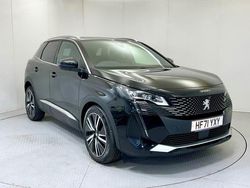Black Used 2021 Peugeot 3008 Premium Hatchback | £19,995 (A bit pricey)