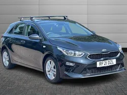 Phantom black Used 2021 Kia Ceed 2 Hatchback | £12,350 (Fair price)