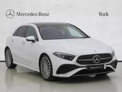 White Used 2024 Mercedes A180 AMG Line Premium Plus Hatchback | £27,255 (A bit pricey)