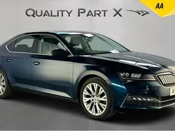 Blue Used 2021 Skoda Superb SE L Hatchback | £11,990 (Fair price)