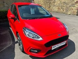 Red Used 2018 Ford Fiesta ST-Line Hatchback | £8,999 (A bit pricey)