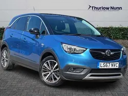 Blue Used 2017 Vauxhall Crossland X Elite SUV | £7,499 (Fair price)