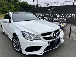 White Used 2014 Mercedes E250 AMG Coupe | £6,995 (Fair price)