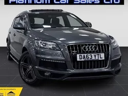 Grey Used 2014 Audi Q7 S-line plus SUV | £13,995 (A bit pricey)