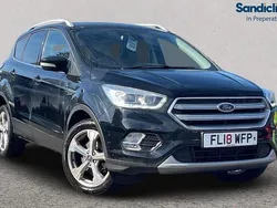 Shadow black (premium colour) Used 2018 Ford Kuga Titanium X SUV | £11,043 (Fair price)