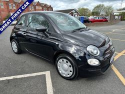 Black Used 2017 Fiat 500 Pop Hatchback | £5,795 (Fair price)