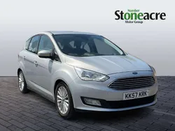 Silver Used 2015 Ford C-MAX Titanium MPV | £5,989 (Fair price)