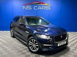Blue Used 2019 Jaguar F-Pace R-Sport SUV | £16,999 (Fair price)
