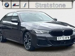 Grey Used 2023 BMW 545e M Sport | £38,395 (Fair price)