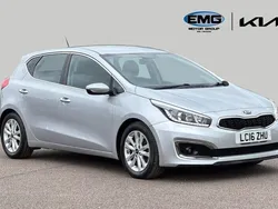 Silver frost Used 2016 Kia Ceed 2 Hatchback | £7,495 (Fair price)