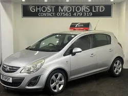 Silver Used 2011 Vauxhall Corsa Hatchback | £2,495 (Good price)