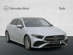Silver Used 2024 Mercedes A180 AMG Line Premium Plus Hatchback | £25,595 (Fair price)