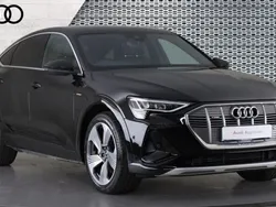 Mythos black Used 2021 Audi e-tron S-Line SUV | £27,167 (A bit pricey)