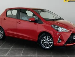Red Used 2020 Toyota Yaris Hatchback | £7,995 (Fair price)