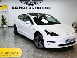 White Used 2020 Tesla Model 3 Standard Range Sedan | £16,495 (Good price)