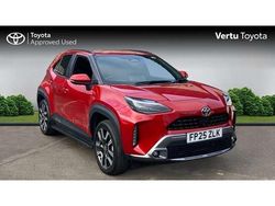 Red Used 2025 Toyota Yaris Hybrid SUV | £28,290 (Expensive)