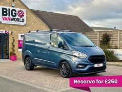 Blue Used 2022 Ford Transit Custom Limited Van | £18,294 (Fair price)