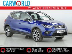 Blue Used 2021 Seat Arona XCELLENCE Lux SUV | £14,700 (Fair price)