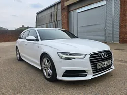 White Used 2014 Audi A6 S-Line Estate | £7,995 (A bit pricey)