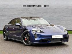 Blue Used 2023 Porsche Taycan Estate | £64,950 (Fair price)