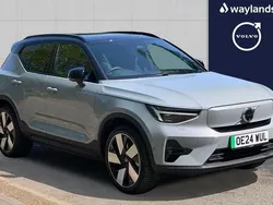 Grey Used 2024 Volvo XC40 Ultimate SUV | £35,791 (A bit pricey)