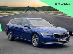 Blue Used 2025 Skoda Superb LAURIN & KLEMENT Estate | £36,990