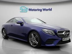 Blue Used 2020 Mercedes E300 AMG Line Premium Coupe | £18,600 (Super price)
