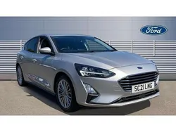 Silver Used 2021 Ford Focus Titanium X Hatchback | £14,084 (Good price)