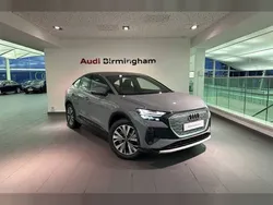 Pebble grey Used 2024 Audi Q4 Sportback e-tron Sport SUV | £35,750