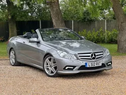 Silver Used 2012 Mercedes E250 Cabriolet | £6,995 (Fair price)