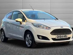 White Used 2014 Ford Fiesta Zetec Hatchback | £6,250 (Good price)