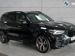 Black sapphire Used 2022 BMW X5 M Sport SUV | £44,230 (Fair price)