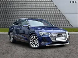 Blue Used 2021 Audi e-tron S-Line SUV | £26,499 (Expensive)