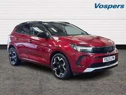 Red Used 2023 Vauxhall Grandland X Ultimate SUV | £19,490 (A bit pricey)